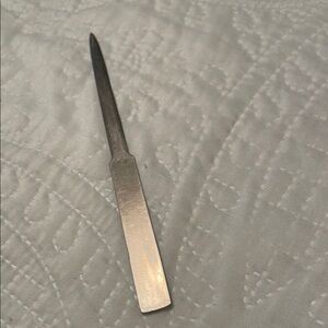 Silver Color Metal Letter Opener Made in ITALY